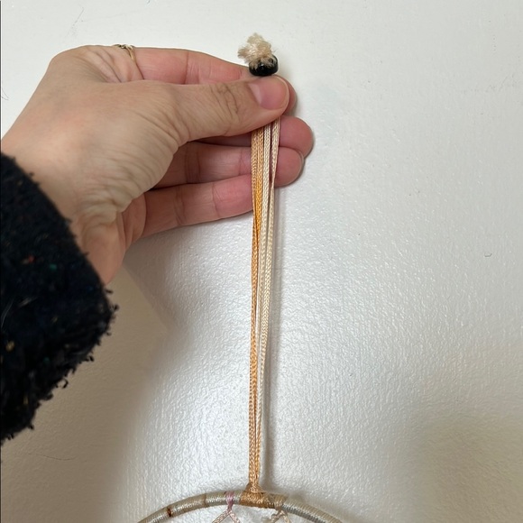 3/$10 🏷️ *LAST CHANCE!* Handcrafted Dreamcatcher with Beads and Feathers - Picture 6 of 6